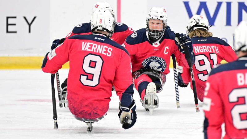 Athletes in action on the field  