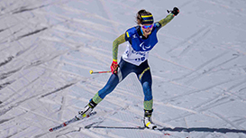 Para cross-country skiing
